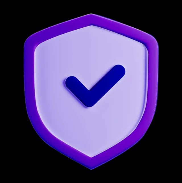 Фиолетовый щит